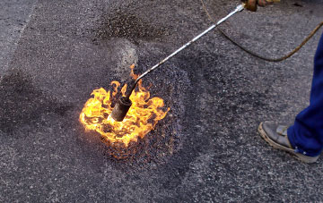 Winter Well flat roofing repairs