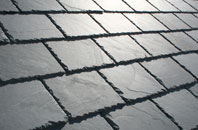 Winter Well slate roof